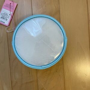 NEW STONEY CLOVER LANE X TARGET BLUE MINI CIRCLE POUCH